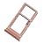 Gaveta Do Chip Sim Card Para Moto G9 Plus Dourado - Imagem 3