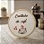 Quadro Decorativo Bordado - Cantinho do Café - 16cm de diâmetro - Imagem 1