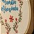 Quadro Decorativo Bordado Família Abençoada - 20cm Diâmetro - Imagem 11
