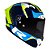 Capacete Ls2 Thunder Carbon Racing 1 Azul/amarelo - Imagem 4