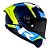 Capacete Ls2 Thunder Carbon Racing 1 Azul/amarelo - Imagem 3
