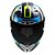 Capacete Ls2 Ff805 Thunder Carbon Racing 1 Azul/amarelo - Imagem 1