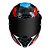 Capacete Ls2 ff805 Thunder Carbon Supra Azul/Vermelho - Imagem 2