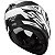 Capacete LS2 FF323 Arrow Neon Preto e Branco - Imagem 5