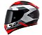 Capacete LS2 FF323 Arrow Compete Vermelho Preto Cinza e branco - Imagem 4