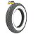 Pneu Dunlop D402 Mt 130/90B16 Www 72H Tl Dianteiro Harley-Davidson Faixa Branca - Imagem 1