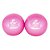 Par de Bolas Tonificadoras de 1KG - 2 Unidades Rosa - Imagem 1