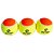 Kit 3 Bolas para Beach Tennis Stage 2 ITF - Acte Sports - Imagem 2