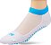 Meia para Pilates Acte Sports - Branco Turquesa - 34/38 - Imagem 2