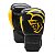 Luva Boxe/Muay Thai Pretorian Black Line - Preto/Amarelo - Imagem 1