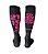 Meião de Cross Training Doox - You Know What Means - Preto/Rosa- 35-41 - Imagem 1