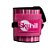 Munhequeira Elástica Animal Print (Zebra) Rosa - Skyhill - Imagem 1