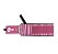 Munhequeira Elástica Animal Print (Zebra) Rosa - Skyhill - Imagem 6