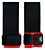 Luva Thick Strap NC Extreme Preto -Vermelho Tam. Único (par) - Imagem 2