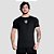 Camiseta Tshirt Dry Perfomance Black Lobo Geometrico - Alpha Co - Imagem 1