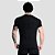 Camiseta Tshirt Dry Perfomance Black Lobo Geometrico - Alpha Co - Imagem 3