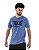 Camiseta Everlast Fundamentals Azul com Logo Preto - Masculino - Imagem 1