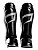 Caneleira de Muay Thai Pretorian New Impact Unis Gym Séries - Preto/Prata - Imagem 1