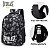 Mochila Everlast Unissex Army 20L - Preto/Cinza - Imagem 3