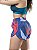 Short Microfibra c/ Estampa Digital- Azul/Vermelho - Imagem 3