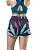 Short Microfibra c/ Estampa Digital- Preto/Verde - Imagem 4