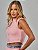 Colete Cropped Genebra Rosa Romance - Imagem 1