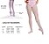 Meia-Calça De Ballet Fio 40 Com Pé Só Dança 5197 Rosa - Imagem 3