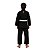 Kimono Juvenil Trançado Keiko Jiu-Jitsu Preto Unissex - Imagem 2