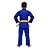 Kimono Juvenil Trançado Keiko Jiu-Jitsu Azul Unissex - Imagem 2