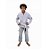 Kimono Juvenil Univesal Keiko Jiu-Jitsu Branco Unissex - Imagem 4