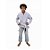 Kimono Juvenil Univesal Keiko Jiu-Jitsu Branco Unissex - Imagem 1