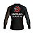 Rash Guard Naja Snake Manga Longa Compressão Jiu Jitsu BJJ - Preto/Marrom - Imagem 2