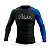Rash Guard Naja Snake Manga Longa Compressão Jiu Jitsu BJJ - Preto/Azul - Imagem 1