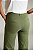 Calça Pantalona Risca de Giz Verde Oliva - Berlim - Imagem 9