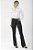 Calça Boot Cut Resinada Preta - Oxford - Imagem 2