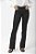 Calça Boot Cut Resinada Preta - Oxford - Imagem 8
