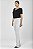 Calça Boot Cut Sarja Areia - Vernier - Imagem 6