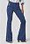 Calça Flare Botões Azul - Estocolmo - Imagem 3
