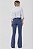 Calça Flare Botões Azul - Estocolmo - Imagem 5