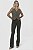 Calça Boot Cut Sarja Cotelê Verde Escuro  - Camberra - Imagem 3