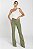 Calça Boot Cut Sarja Verde Oliva - Manaus - Imagem 2