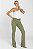 Calça Boot Cut Sarja Verde Oliva - Manaus - Imagem 1