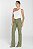 Calça Boot Cut Sarja Verde Oliva - Manaus - Imagem 5