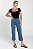 Calça Cropped Sarja Azul - Salvador - Imagem 2