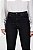 Calça Jeans Skinny Preta Estonada - Bagdá - Imagem 3