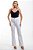 Calça Jeans Reta Branca - Quintero - Imagem 1