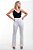Calça Jeans Reta Branca - Quintero - Imagem 2
