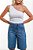 Bermuda Jeans - Apango - Imagem 1