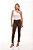 Calça Skinny Sarja Marrom - Pucon - Imagem 2