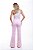 Calça Wide Leg Sarja Cotelê Rosa - Pueblo - Imagem 8
